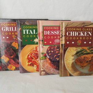 Cookbook Recipe Collection, Publications International Ltd, 4 Books, Set 2